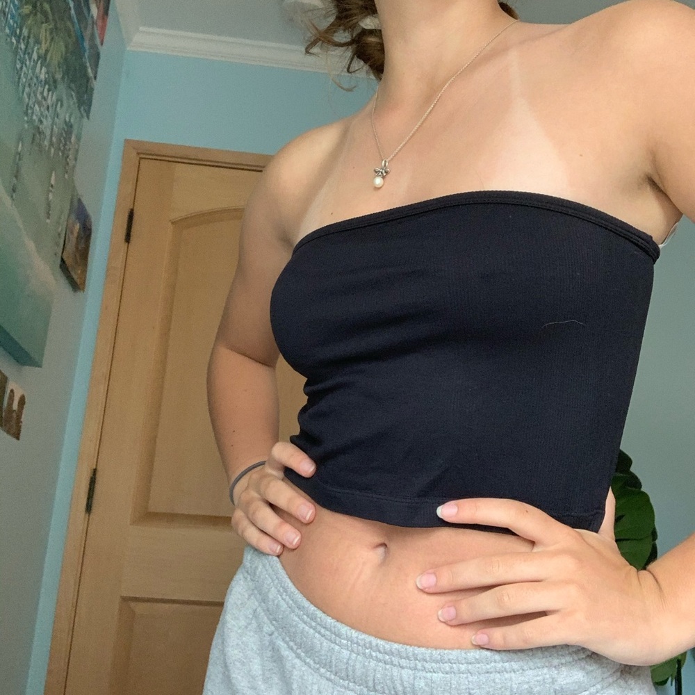 Me to We Pacsun Tube Top- black